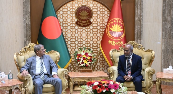 জাবিপ্রবির সার্বিক উন্নয়নে সর্বাত্মক সহযোগিতার আশ্বাস রাষ্ট্রপতির